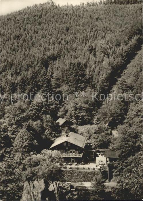Schwarzburg Thueringer Wald HOG Schweizerhaus