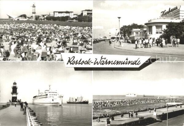 Rostock-Warnemuende Leuchtturm Gaststätte Teepott HOG Kurha