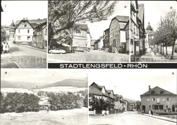 Stadtlengsfeld Marktstr Markt Teilansicht Eisenacher S