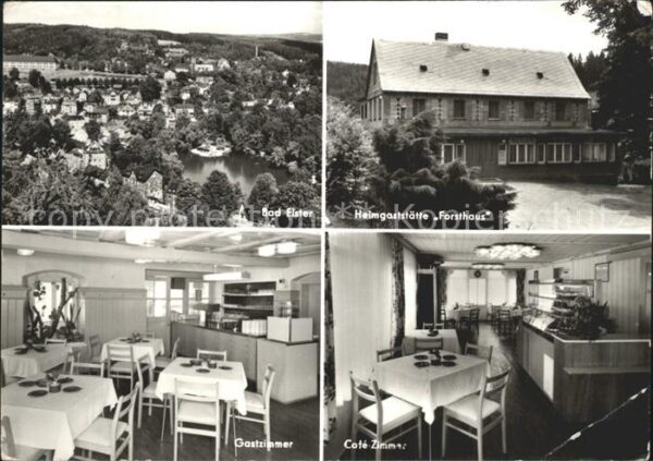 Bad Elster Heimgaststätte Forsthaus Gastzimmer Caf