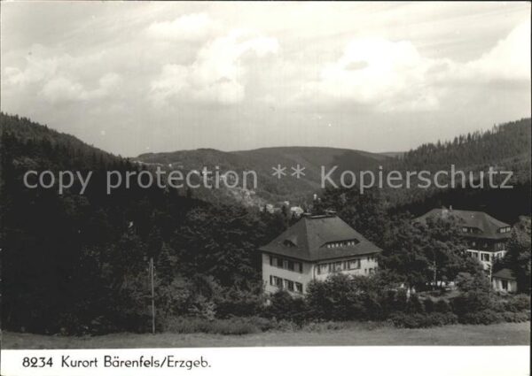 Baerenfels Erzgebirge Teilansicht
