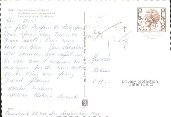 Huy la Meuse Pont Baudouin et Collegiate – Bild 2