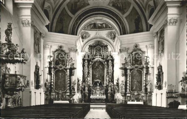 Ruhpolding Katholische Pfarrkirche Kanzel Altar