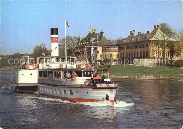 Pillnitz Weisse Flotte Dampfer Schloss