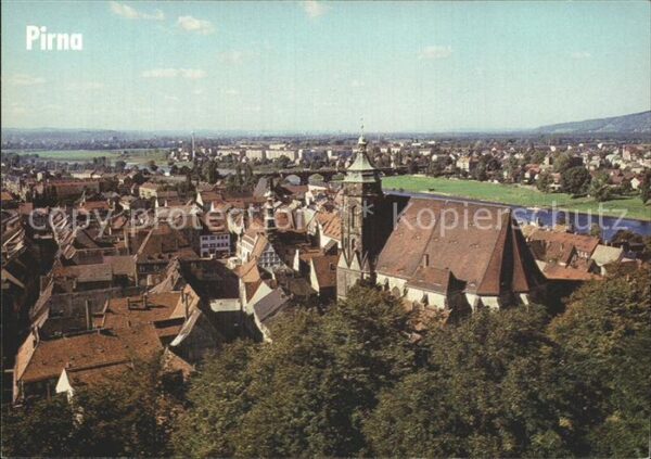 Pirna Panorama Kirche Tor zur Sächsischen Sch