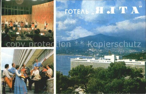 Jalta Yalta Krim Crimea Hotel Yalta Veranstaltung Musikgruppe T