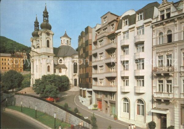 Karlovy Vary Renovierte Kurhäuser Maria Magdalena Ki