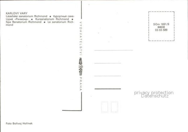 Karlovy Vary Kursanatorium Richmond – Bild 2