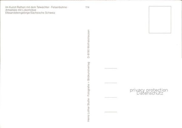 Rathen Saechsische Schweiz Talwächter Felsenbühne Amselsee Lokomot – Bild 2