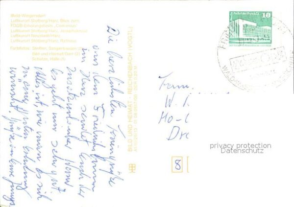 Wiegersdorf Stolberg Harz FDGB Erholungsheim Joseph – Bild 2