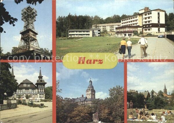 Harz Region Josephskreuz Friedrichsbrunn FDGB Bette