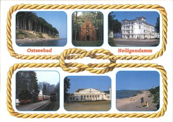Heiligendamm Ostseebad Strand Küste Dampflokomotive Kurhaus Ka