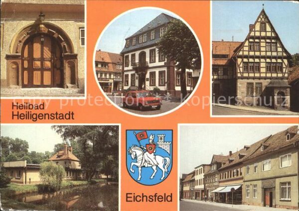 Heiligenstadt Eichsfeld Knickhagen Portal Zwelchen Haus Rathaus