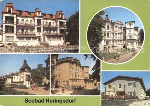 Heringsdorf Ostseebad Usedom FDGB Erholungsheime Ferienheim
