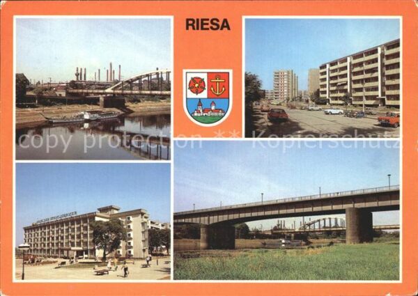 Riesa Sachsen Anlegestelle Weisse Flotte Stahl Walzwe