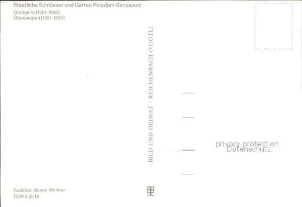 Potsdam Orangerie Serie Staatliche Schlösser un – Bild 2