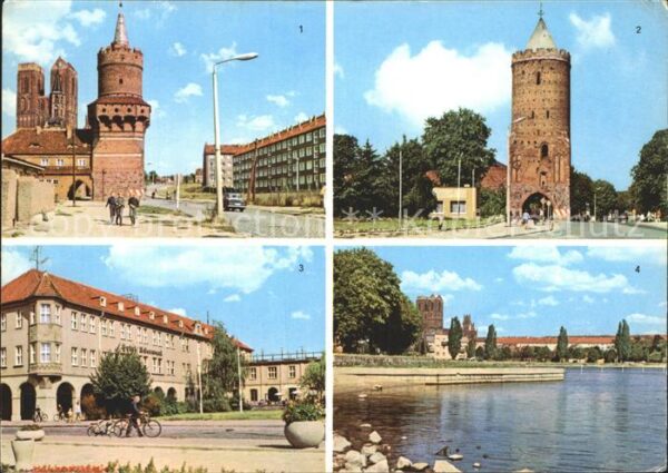 Prenzlau Mitteltorturm Blindower Tor Hotel Ucker