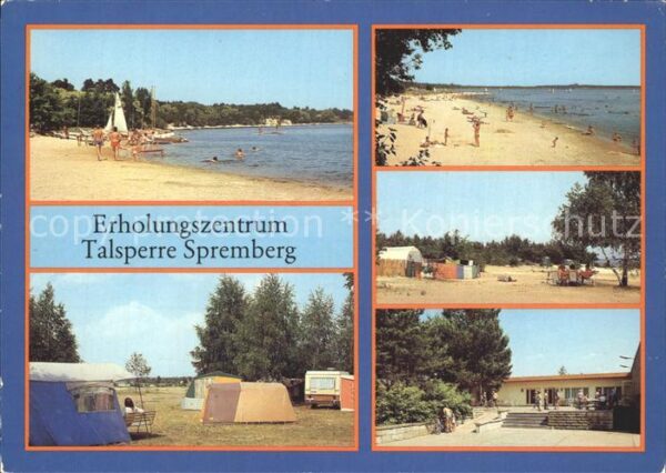 Spremberg Niederlausitz Erholungszentrum Talsperre Strand Bagen