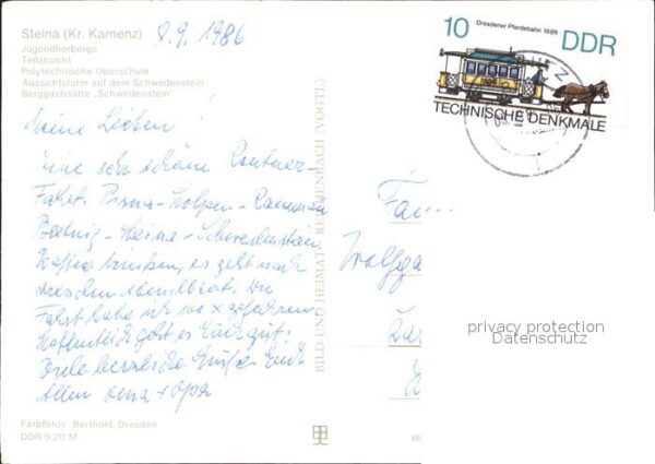 Steina Pulsnitz Jugendherberge Teilansicht Polytechnisc – Bild 2