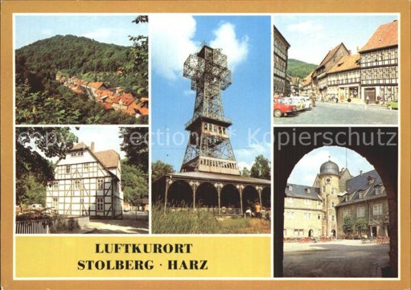 Stolberg Harz Rittergasse Josephskreuz Markt Jugendhe