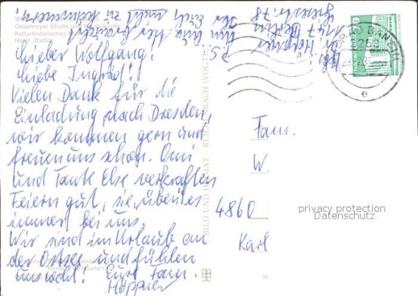 Stralsund Mecklenburg Vorpommern Wulflamhaus Giebel Alter Markt Ossenrey – Bild 2