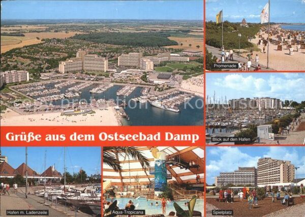 Damp Ferienzentrum damp 2000 Promenade Hafen