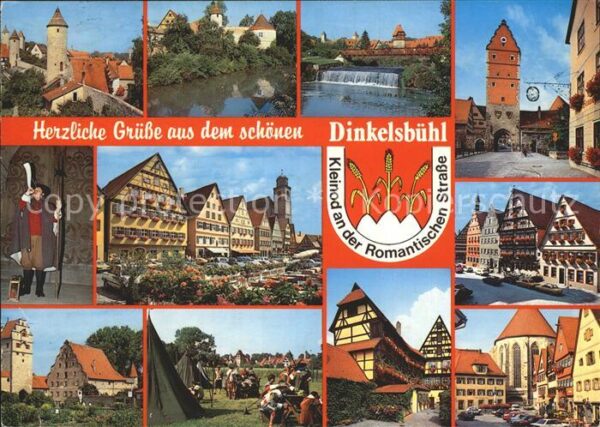 Dinkelsbuehl Sehenswürdigkeiten Altstadt 1000jährige
