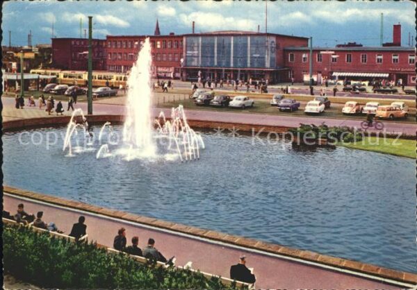 Dortmund Hauptbahnhof Wasserspiele