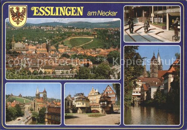 Esslingen Neckar Alstadt Stadtkirche Plastik Statue