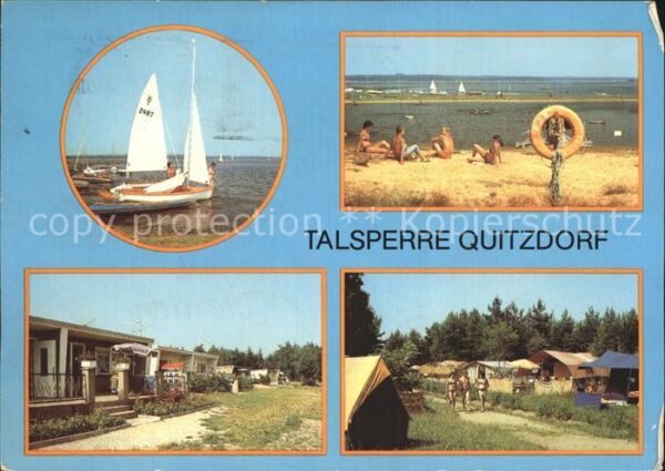 Kollm Segelboote Badestrand Bungalowsiedlung