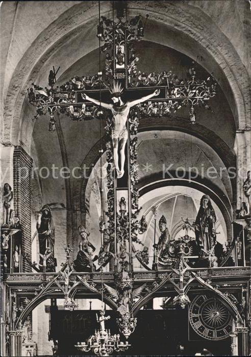 Luebeck Dom Triumphkreuz des Bernt Notke 1477 I
