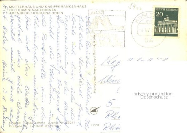 Arenberg Koblenz Mutterhaus Kneippkrankenhaus der Domika – Bild 2