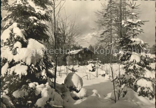 Friedrichroda Tanzbaude im Winter