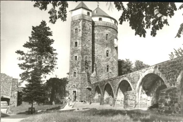 Stolpen Burg Johannisturm Coselturm