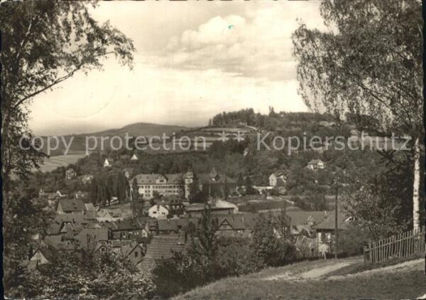 Schmalkalden Blick zum Schloss