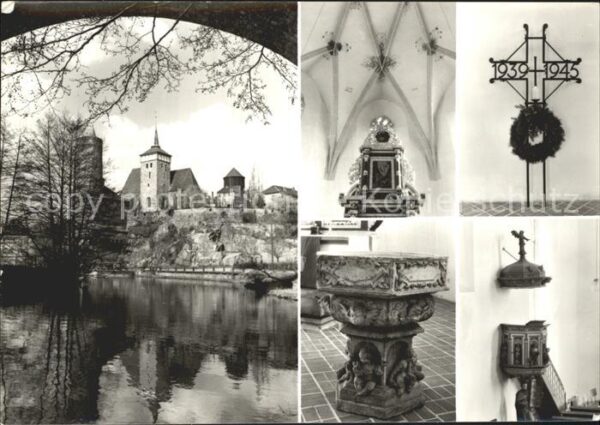 Bautzen Michaeliskirche Taufbecken Kanzel