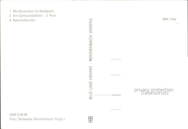 Reichenbach Vogtland Musikpavillon Stadtpark Am Goltzschtalb – Bild 2