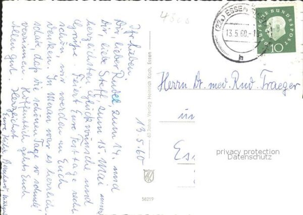 Essen Ruhr Handelshof Kurienplatz Opernhaus Deutsc – Bild 2