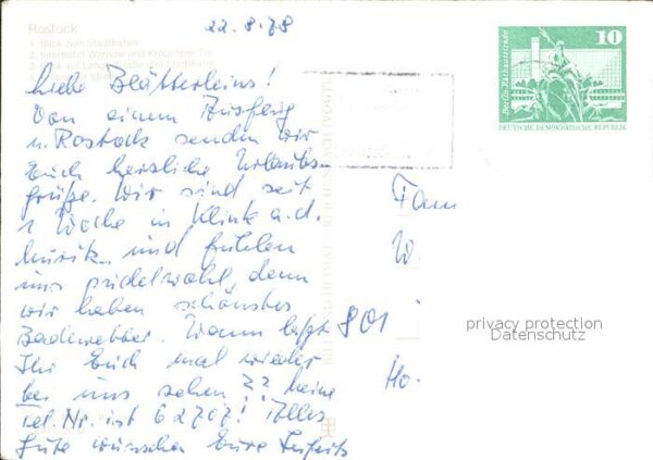 Rostock Stadthafen Interhotel Warnow Kröpeliner – Bild 2