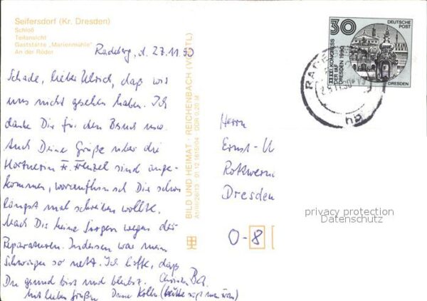 Seifersdorfer Tal Schloss Teilansicht Gaststätte Marienmü – Bild 2