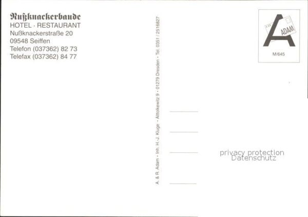 Seiffen Erzgebirge Hotel Restaurant Nussknackerbaude Gasts – Bild 2