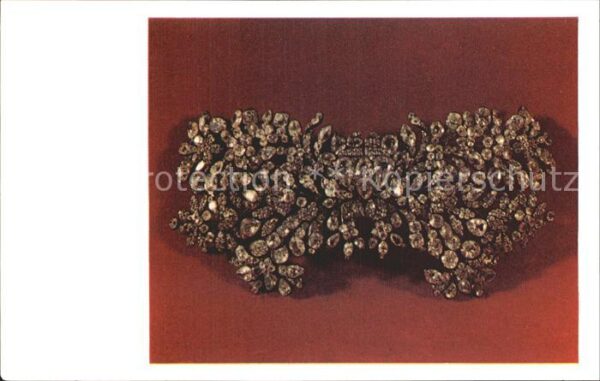 Schmuck Big Clasp Imperial Mantle 1750 USSR Dia