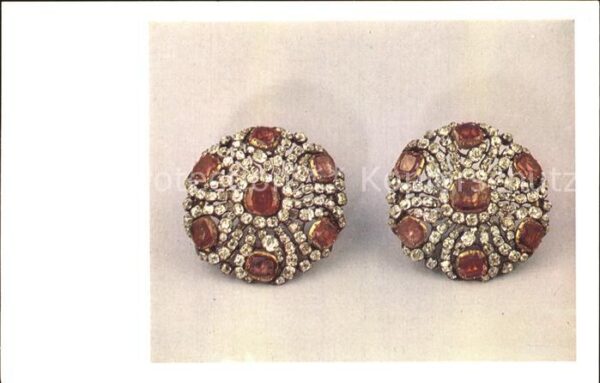 Schmuck Fermoir Brooches 18th century USSR Diam