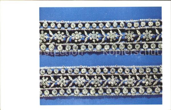 Schmuck Galoons 18th century Brillants USSR Dia