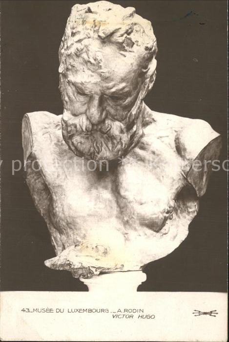 Skulpturen Victor Hugo A. Rodin Musee du Luxembour
