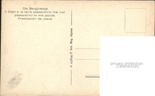 Jesus Christus Christentum Bergpredigt – Bild 2