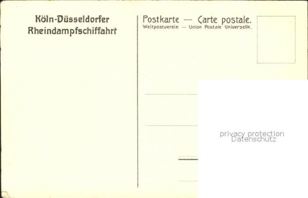 Dampfer Seitenrad Köln-Düsseldorfer Rheindampfschifffahrt – Bild 2