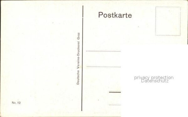 Kuenstlerkarte Saliger Ziege Stall Küken – Bild 2