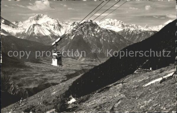Seilbahn Mörel-Riederalp Fletschhorn Mischabel M