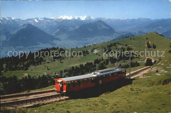 Zahnradbahn Vitznau-Rgi-Bahn Rigi-Kulm Unterwaldner